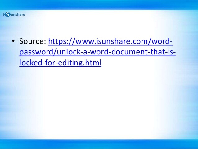 unlock a word document for editing on mac